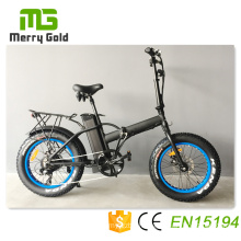 20*4.0 Inch Fat Tire 350-500 Watts Folding Electric Bike